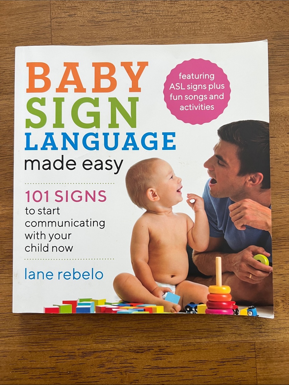 Baby Sign Language Made Easy - White/Cream Cover by